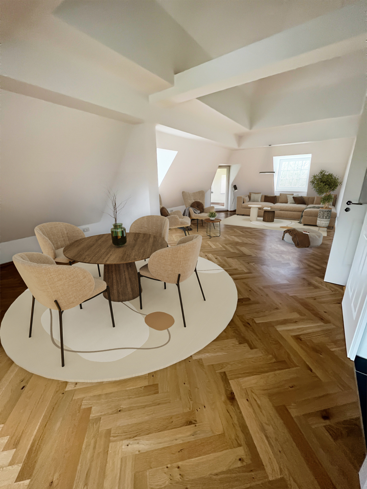 Essbereich möbliert